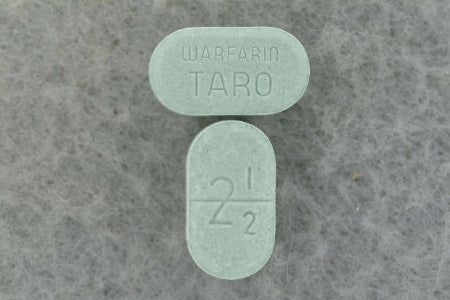 Taro  51672402901 Warfarin Sodium 2.5 mg Tablet Bottle 100 Tablets