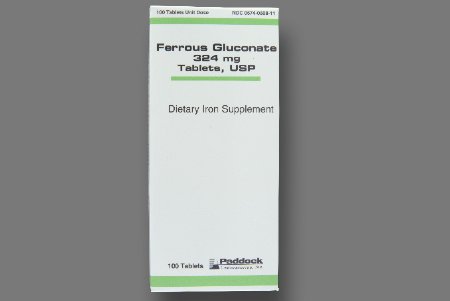 Perrigo Company  00574050811 Mineral Supplement Iron 324 mg Strength Tablet 100 Per Bottle