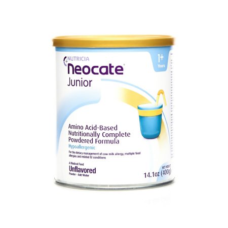 Nutricia North America 134054 Pediatric Oral Supplement Neocate Junior with Prebiotics 14.1 oz. Can Powder Amino Acid Food Allergies