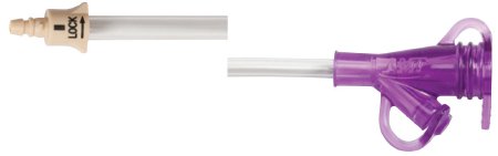 Applied Medical Technologies 8-0212 Straight Connector with Y-Port Adapter Mini ONE 2 Inch, Clear