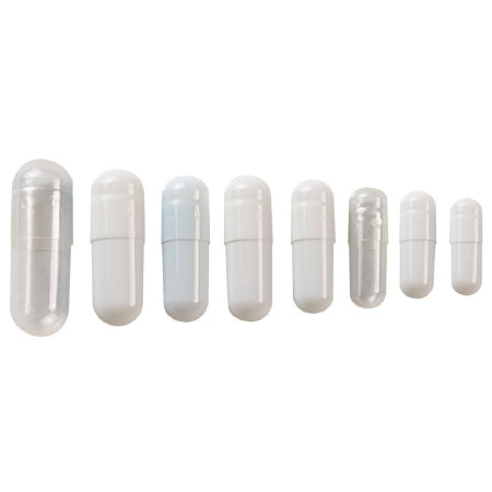 Apothecary Products  16035 Empty Gel Capsule Size 000, Clear