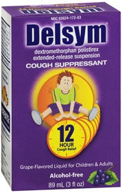 Reckitt Benckiser  63824017263 Children's Cold and Cough Relief Delsym 30 mg / 5 mL Strength Liquid 3 oz.