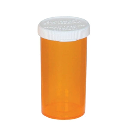 Apothecary Products  30430 Prescription Vial Ezydose Push & Turn 6 DRAM Amber