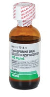 Teva  00172731320 Cyclosporine, Modified 100 mg / mL Solution Bottle 50 mL