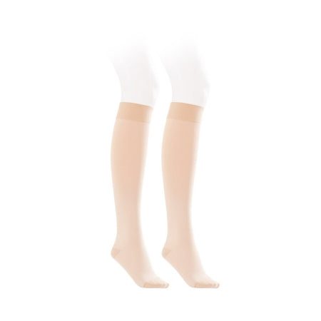 BSN Medical 115215 Compression Stocking JOBST Opaque Knee High X-Large Natural Closed Toe