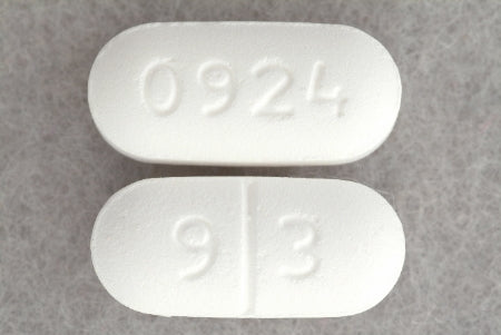 Teva  00093092405 Oxaprozin 600 mg Tablet Bottle 500 Tablets