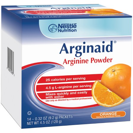 Nestle Healthcare Nutrition 35983000 Oral Supplement Arginaid Orange Flavor Powder 0.32 oz Individual Packet