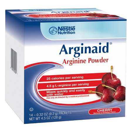 Nestle Healthcare Nutrition 35984000 Oral Supplement Arginaid Cherry Flavor Powder 0.32 oz Individual Packet