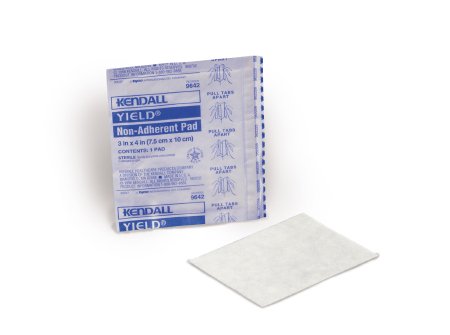 Cardinal  9642- Non-Adherent Dressing Dermacea 3 X 4 Inch Sterile Rectangle