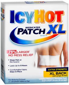 Chattem  41167008471 Topical Pain Relief Icy Hot 5% Strength Menthol Patch 3 per Box