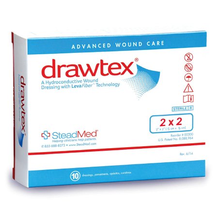 Urgo Medical North America LLC  00300 Hydroconductive Wound Dressing Drawtex 2 X 2 Inch Square