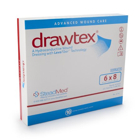 Urgo Medical North America LLC  00303 Hydroconductive Wound Dressing Drawtex 6 X 8 Inch Rectangle