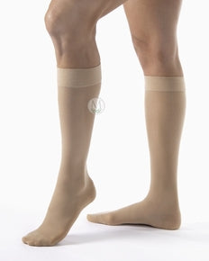 BSN Medical 119601 Compression Stocking JOBST Ultrasheer Knee High Medium / Petite Classic Black Closed Toe