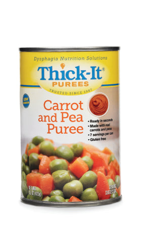 Kent Precision Foods H303-F8800 Thickened Food Thick-It 15 oz. Can Carrot and Pea Flavor Puree IDDSI Level 4 Extremely Thick/Pureed