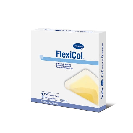 Hartmann  48610000 Hydrocolloid Dressing FlexiCol 4 X 4 Inch Square