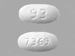 Teva  00093736998 Losartan / Hydrochlorothiazide 100 mg - 12.5 mg Tablet Bottle 90 Tablets