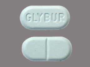 Teva  00093936405 Glyburide 5 mg Tablet Bottle 500 Tablets