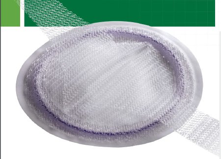 Davol  5950008 Ventral Hernia Repair Mesh Ventralex ST Partially Absorbable Polypropylene Monofilament / Hydrogel / PGA 2-1/2 Inch Diameter Medium Circle with Strap Style White Sterile