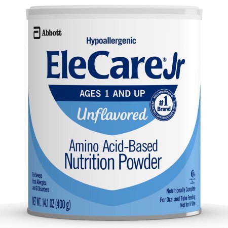 Abbott Nutrition 55253 Pediatric Oral Supplement EleCare Jr 14.1 oz. Can Powder Amino Acid Protein Maldigestion