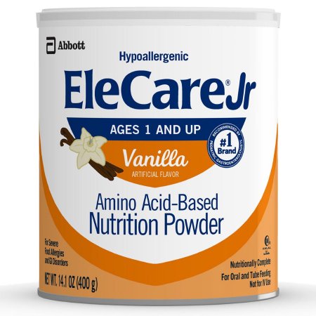 Abbott Nutrition 56585 Pediatric Oral Supplement EleCare Jr 14.1 oz. Can Powder Amino Acid Protein Maldigestion