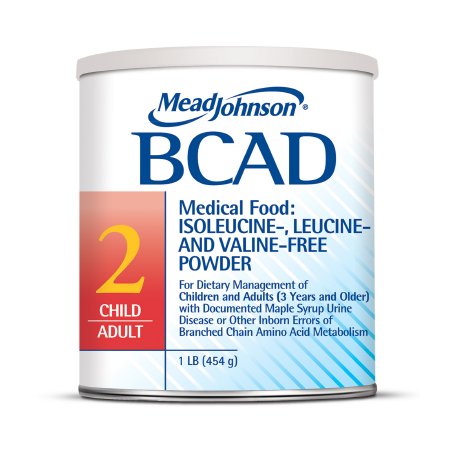 Mead Johnson 891501 Oral Supplement BCAD 2 Vanilla Flavor Powder 1 lb. Can