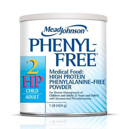 Mead Johnson 891401 Oral Supplement Phenyl-Free 2HP Vanilla Flavor Powder 1 lb. Can