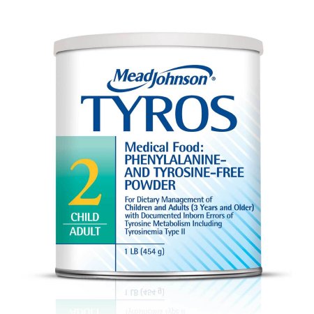 Mead Johnson 891801 Oral Supplement Tyros 2 Unflavored Powder 1 lb. Can