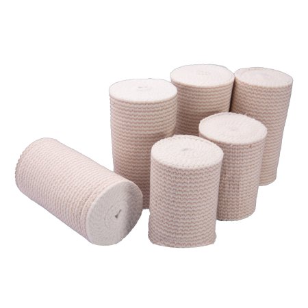 Welmed  1700-611PWLF Elastic Bandage Welmed Premium Weave 6 Inch X 11 Yard Single Hook and Loop Closure Tan NonSterile Standard Compression