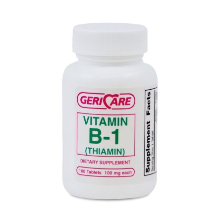 Geri-Care  851-01-GCP Vitamin Supplement Geri-Care 100 mg Strength Tablet 100 per Bottle