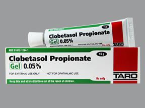 Taro  51672129401 Clobetasol Propionate 0.05% Gel Tube 15 Gram