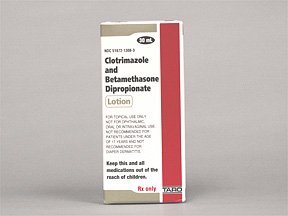 Taro  51672130803 Clotrimazole / Betamethasone Dipropionate 1% - 0.05% Lotion Bottle 30 mL