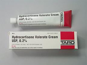 Taro  51672129003 Hydrocortisone Valerate 0.2% Cream Tube 60 Gram