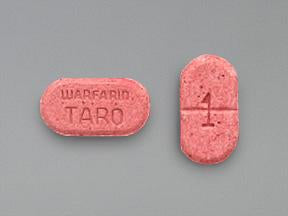 Taro  51672402701 Warfarin Sodium 1 mg Tablet Bottle 100 Tablets