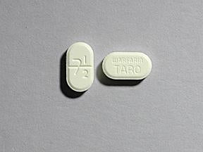 Taro  51672403401 Warfarin Sodium 7.5 mg Tablet Bottle 100 Tablets