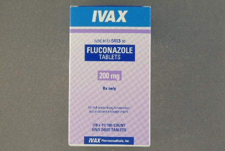 Teva  00172541360 Fluconazole 200 mg Tablet Bottle 100 Tablets