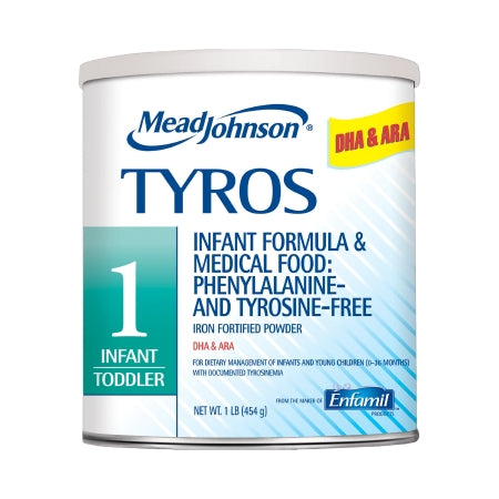 Mead Johnson 893001 Pediatric Oral Supplement Tyros 1 16 oz. Can Powder Iron Tyrosinemia (TYR)