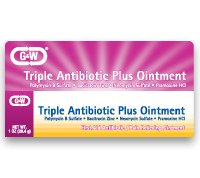 G & W Laboratories  00713062231 First Aid Antibiotic with Pain Relief G & W Ointment 30 Gram Tube