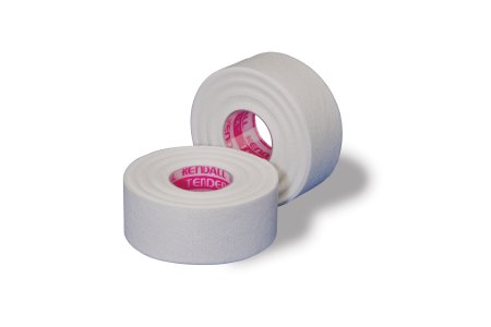 Cardinal  9411C Hypoallergenic Medical Tape Kendall Hypoallergenic White 1 Inch X 10 Yard Cloth NonSterile