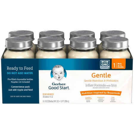 Nestle Healthcare Nutrition 5000002318 Infant Formula Gerber Good Start GentlePro 3 oz. Bottle Liquid