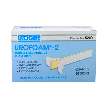 Urocare Products  5200 Catheter Strap Urofoam Double-Sided, Adhesive, Foam