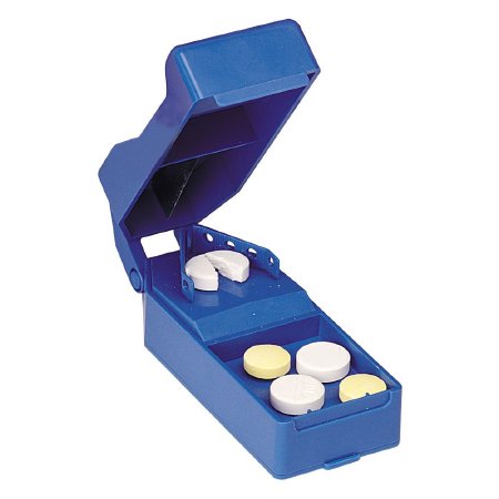 Apothecary Products  67767 Pill Cutter Hand Operated Blue