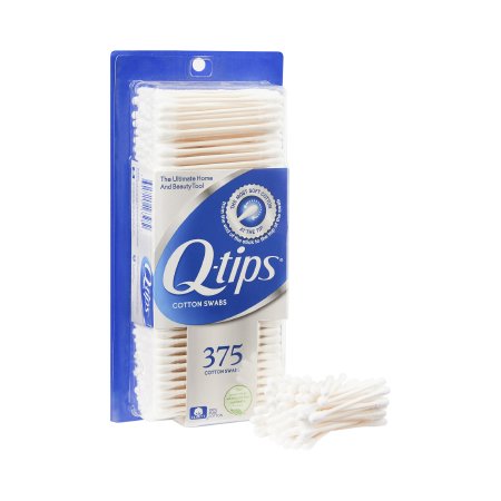 Unilever  30521516328 Swabstick Q-Tip Cotton Tip Cotton Shaft 3 Inch NonSterile 375 per Pack