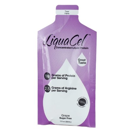 Global Health Products GH95 Oral Supplement LiquaCel Grape Flavor Liquid 1 oz. Individual Packet