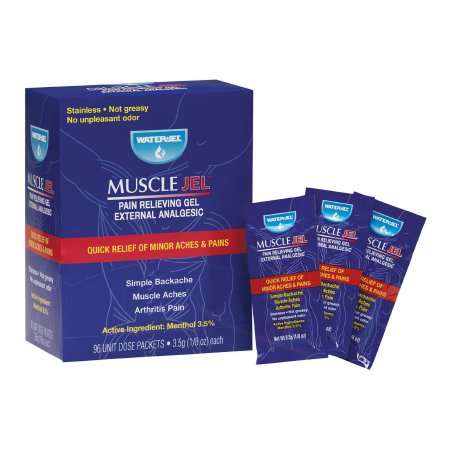 Safeguard US Operating LLC  MJ1152.00.000 Topical Pain Relief Muscle Jel 3.5% Strength Menthol Topical Gel 96 per Box