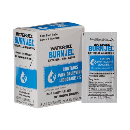 Safeguard US Operating LLC  600U-1.00.000 Burn Relief Water Jel Burn Jel Topical Gel 3.5 Gram Individual Packet