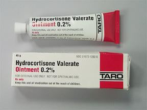 Taro  51672129206 Hydrocortisone Valerate 0.2% Ointment Tube 45 Gram