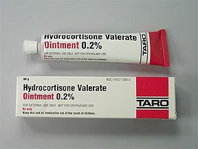 Taro  51672129203 Hydrocortisone Valerate 0.2% Ointment Tube 60 Gram