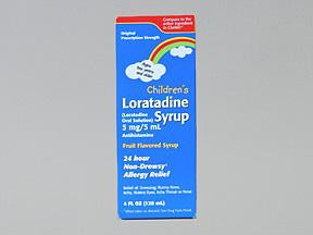 Taro  51672207308 Children's Allergy Relief 5 mg / 5 mL Strength Syrup 4 oz.