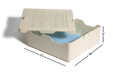 Advanced Sterilization Products  13836 Sterilization Instrument Tray APTIMAX 4 X 10 X 11 Inch