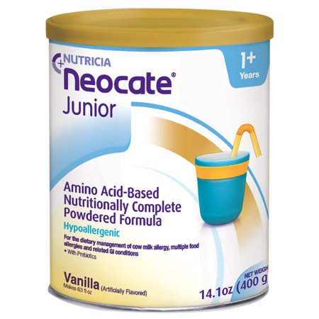 Nutricia North America 133282 Pediatric Oral Supplement Neocate Junior with Prebiotics 14.1 oz. Can Powder Amino Acid Food Allergies